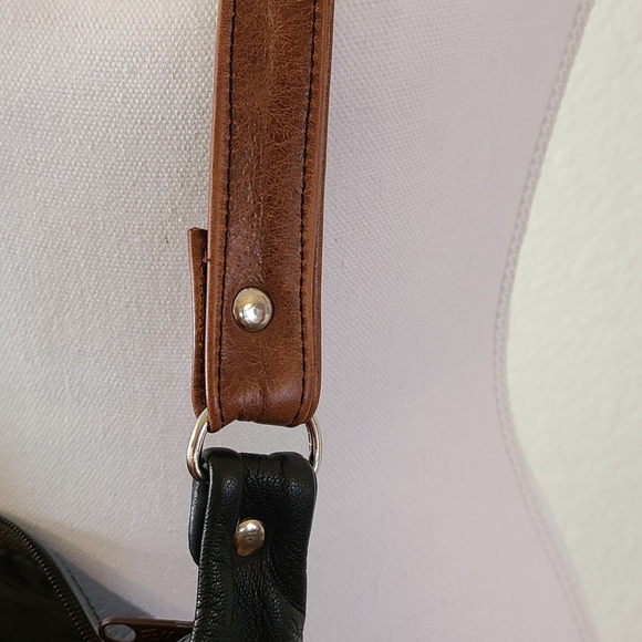Leather Crossbody Handbag - Picture 9 of 12